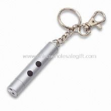 Keychain promotionnel avec pointeur Laser et LED Lights images