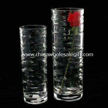 Glas-Vasen, gemacht von Press