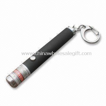 Green Laser Keychain with 1.5V DC Operating Voltage and 532nm Wavelength