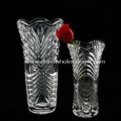 Vases en cristal pour pièce maîtresse images