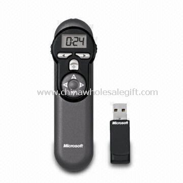 USB-RC laserpointer med uret og indbygget Flash-hukommelse bruges til undervisning og møder