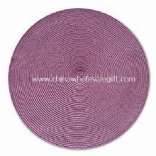 Mantel individual tejido con hilos de PP images