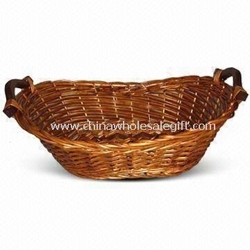 Eco-friendly Storage Basket Made of Disc Willow