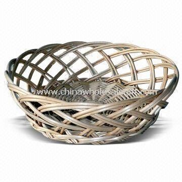 Fruit/Bread Basket Made of Willow