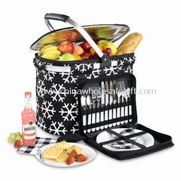 Picnic Cooler Basket with 30L Capacity For Party Events