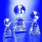 Globe de cristal trophées avec le haut transparent, artisanat et Design exquis small picture