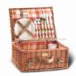 Picnic Basket Set Made of Wicker or Willow small picture