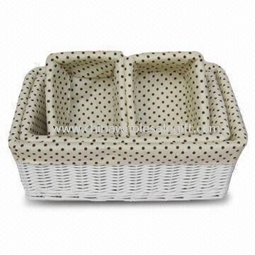 Storage Willow Basket and Hamper Different Shapes are Accepted