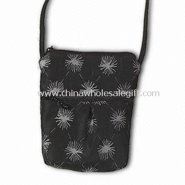 Strong and Durable Fabric Handbag with Waterproof Interior Liner