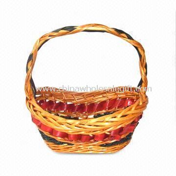 Willow Gift Woven Basket Available in Different Sizes and Colors