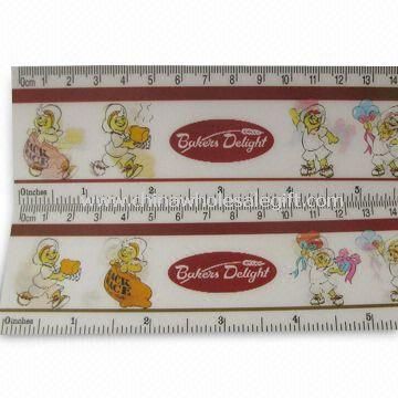 3D Lenticular Ruler Made of PET Material Ideal for Promotional Purposes