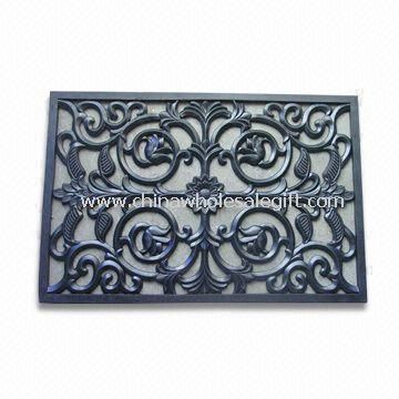 Elegant Touch Door Mat/Rug for Any Floor Surface Made of Rubber