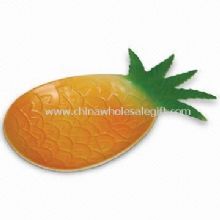 Pineapple-shaped Food-grade Plastic Plate Customized Designs are Welcome images