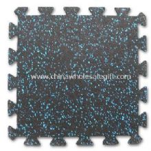 Rubber Tile/Floor Mat with Locking System and Slip Resistance images