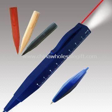 Laser Pointers med LED og lineal-formet