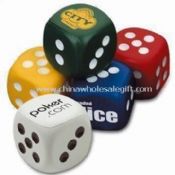 PU Dice with Logo Printing  EN71 and ASTM Standard images