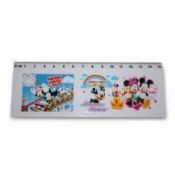 Various Colors are Available Students Rulers with Cartoon Design images
