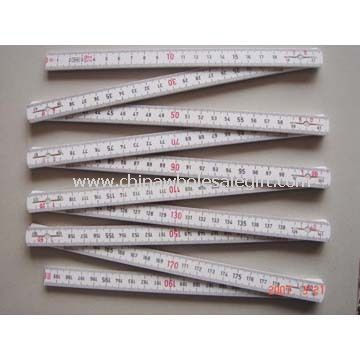 Mini Plastic Folding Ruler 0.5m 10 folds