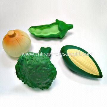 Stress Ball Available in Various Vegetables Shapes