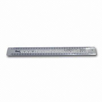 Transparent Ruler for Students Made of Plastic