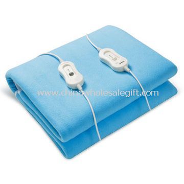 Elektrikli battaniye Polyester sentetik yün ve Polar Fleece yapılmış