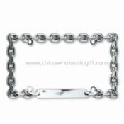 Chain License Plate Frame with Chrome Coating images