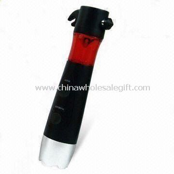 Rechargeable Car Emergency Warning Light with 3W Head Light Used as Magnet Base