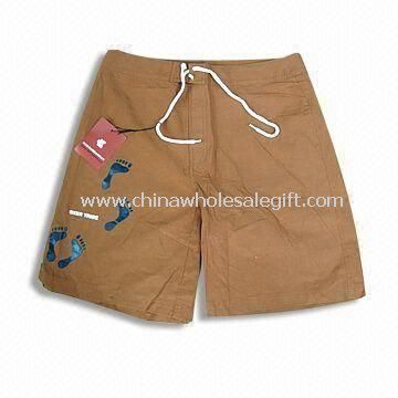 Boardshorts with PU or PVC Coating Made of T/C Fabric