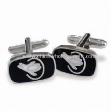 Cufflinks with Silver Finish images