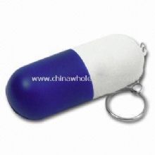 Pill Stress Ball with Keychain images