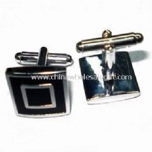 Silver-plated Copper Cuff Link images