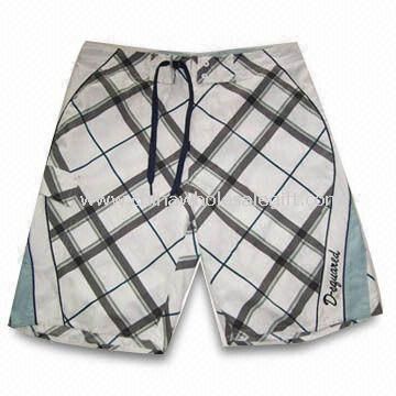 Fashionable Boardshorts for Men or Women Made of Cotton/Polyester