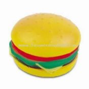 Hamburger-formet stressbold lavet af sikker PU skum materiale images