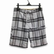 Mens 100% Polyester Shorts with Waist Cord images