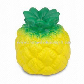 Ananas-formet anti-stress bold lavet af sikker PU skum