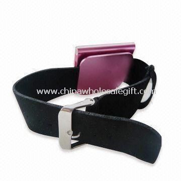 Fascia da braccio per Apple iPod Nano 6 fatta di materiale PU