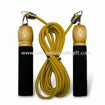 Jumping Rope with Wooden Handle