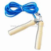 2.8m Jump Rope with Natural Color Wooden Handle images