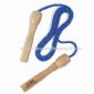 7ft Jump Rope Made of Woven Nylon with 10-inch Wooden Handles small picture