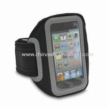 Sport Armband for iPod Touch 4, z zapięciem na rzepy i Screen Protector