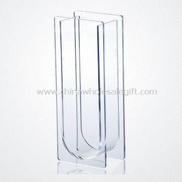 Basit-e doğru temiz özellikleri ile akrilik vazo