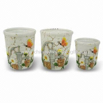 Keramikk vaser egnet til hjem dekorasjon