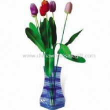 Plastic Foldable Vase in Various Patterns and Designs images