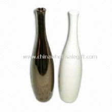 Porzellan Vase in Farben E verchromt images