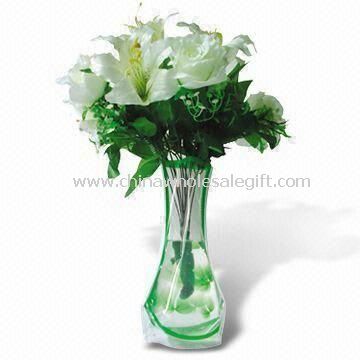 Foldable Vase Made of Plastic