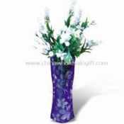 Foldable Plastic Vase Suitable for Office Home and Hospital Use images