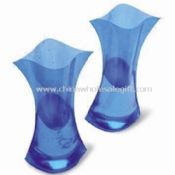 Foldable Plastic Vases Suitable for Office Use images