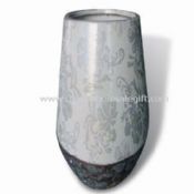 Waterproof Inside Antique Finished Ceramic Vase Made of Terra Cotta images