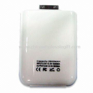Batteri for Apple iPhone/iPad/iPod med 2, Ion 800mAh kapasitet og 6 til 8 timer lading tid