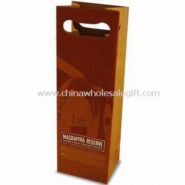 Paper Carrier Bag with Cotton, Tube, PP and Twill Handle